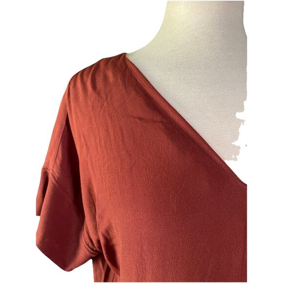 Women's Madewell Rust Lightweight Dress Size Small - Picture 2 of 5